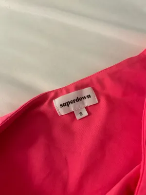 Superdown Pink One Shoulder Mini Dress thumbnail 4