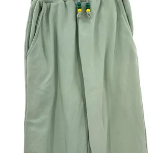 Staud‎ Wide Leg Sweatpants Sage Green Beaded Drawstring Waist Size XS **Flawed thumbnail 5