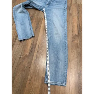 Denim Forum Aritzia High Rise Straight Jeans Light Wash Size‎ 28 thumbnail 6