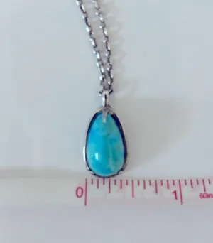 Silver Turquoise Pendant thumbnail 7