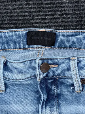Buckle Black Fit No 53 Tailored Bootcut Stretch Jeans 26x29 Mid Rise Light Wash thumbnail 8