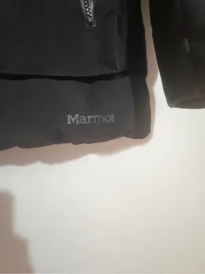 Marmot Black Hooded Women's Puffer Jacket- XS thumbnail 3
