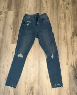 EXPRESS High Waist Skinny Jeans thumbnail 1