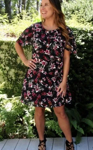 Floral Dress Small Multi thumbnail 1