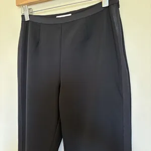 Aritzia Babaton Pants‎ 4 Slim Ankle Tuxedo Trouser Black Side Stripes thumbnail 2