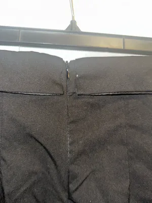 Zara Origami Skort -Black thumbnail 4