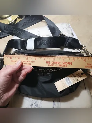 Madden Grunge convertible crossbody/fanny pack Black thumbnail 11
