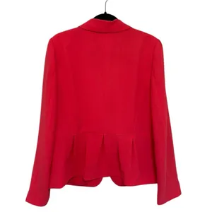 NEW LOFT Peplum Blazer in Coral - Size L thumbnail 2