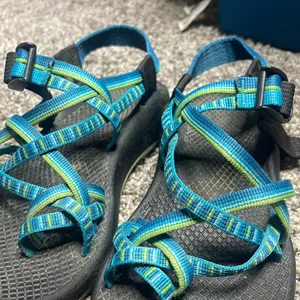 Chacos Chaco blue green sandal women’s 6 thumbnail 2
