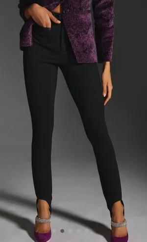 Anthropologie Maeve Stirrup Riding Leggings‎ thumbnail 1
