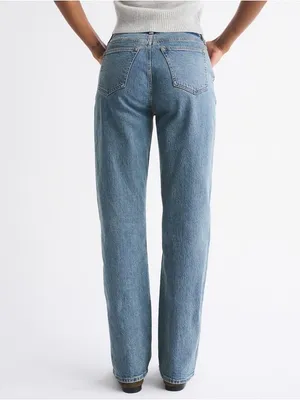Abercrombie & Fitch Curve Love High Rise 90s Relaxed Jean Size 26 (2 Regular) thumbnail 4