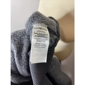 Patagonia Woolyester Fleece Pullover Women's Large Gray 1/4 Zip thumbnail 10