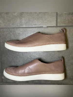 Vionic Zinah Neutral Leather Slip On Casual Comfort Sneakers Womens Shoe Size 10 thumbnail 7