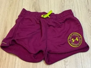 Under Armour Women's Maroon Athletic Shorts thumbnail 1