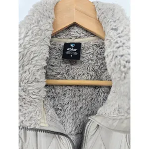 KUHL Vest Womens S Flight Stone Gray Quilted Fleece Full Zip 4443 EUC thumbnail 2