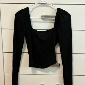 Revolve All The Ways Black Top NWT thumbnail 3