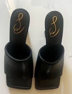 Black Nordstrom Heels sz 8 thumbnail 1