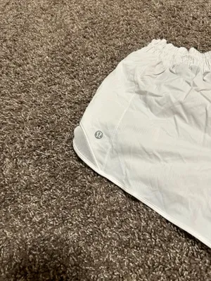 White Lululemon shorts  thumbnail 2