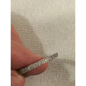 Ring band 925 sterling silver unique cute size 8 thumbnail 4