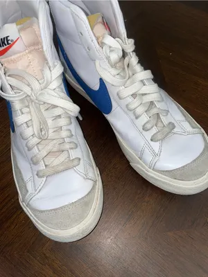 Nike Blazer Mid ’77 Vintage Racer Blue White Women’s Size 8.5 High Tops thumbnail 2