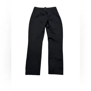 👖✨ Quince Ultra-Stretch‎ Ponte Mariner Pants XS Black Straight Leg ✨👖 thumbnail 5
