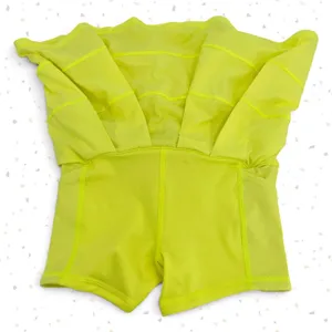 Lululemon Pace Rival Skirt Electric Lemon Yellow Bright Neon Pleats Skort Size 0 thumbnail 4