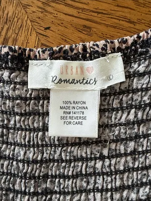 Women’s Blouse Brown Size L thumbnail 4