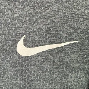 Nike Women's Charcoal Dri-FIT Running Tee thumbnail 4