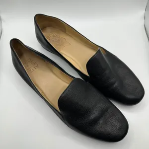 Naturalizer Emiline Black Leather Slip On Loafers Comfort‎ Ballet Flats 11M thumbnail 1