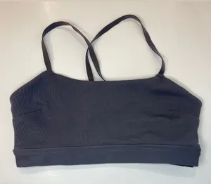 Abercrombie‎ & Fitch Women's Charcoal Bralette Size M thumbnail 1