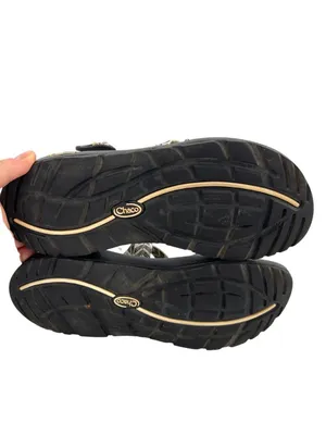 Chacos Z2 Classic Sandals Trine Black White Adjustable Straps Size 10 thumbnail 8