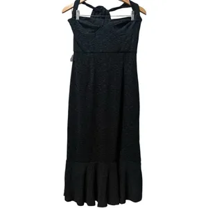 NWT Hutch Anthropologie Halter Lace Corset Underwire Fit & Flare Midi Dress‎ M thumbnail 6