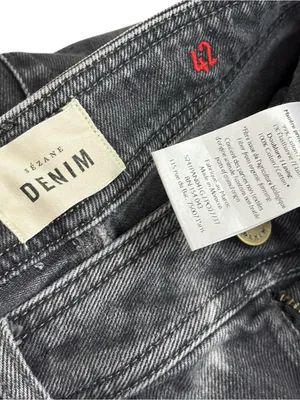 SÉZANE Le Crop Jeans, Middle Grey, FR42/US10 thumbnail 7