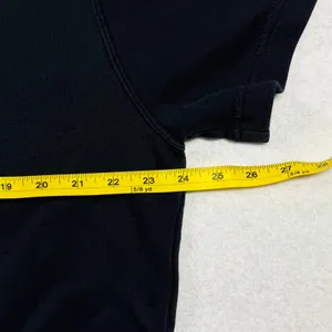 Nike Sportswear Essential Cropped Fleece Crewneck Sweatshirt Black Women’s Large thumbnail 8
