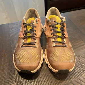 On cloud X brown running shoes for women 8.5 thumbnail 2