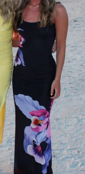 Peppermayo Maxi Dress Black thumbnail 1