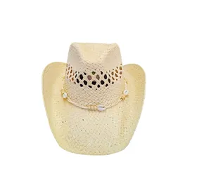 Straw cowboy hat Tan thumbnail 5