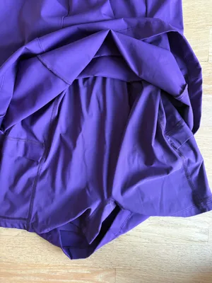 Outdoor Voices One-Shoulder Purple Active Dress thumbnail 3