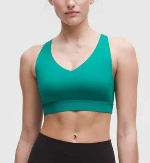 Lululemon Envital Bra *Medium Support, B/C Cup Sonic Teal thumbnail 1