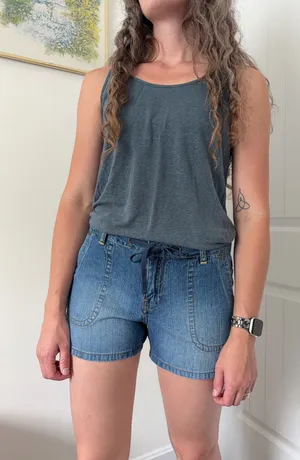 Union Bay Y2k Drawstring Denim Shorts thumbnail 1