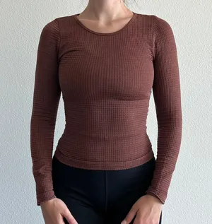 Aura Brown Long sleeve thumbnail 5
