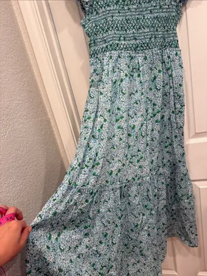 Tuckernuck Daylight blooms smocked dress thumbnail 10