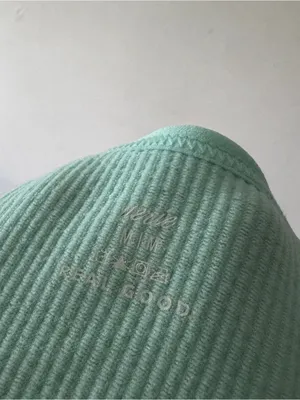 Aerie Mint Green Ribbed Strappy Back Crop Top thumbnail 6