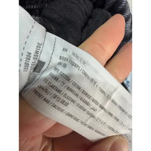 Abercrombie & Fitch The Baggy Low Rise Jeans Women's Size 25‎ Dark Gray Grunge thumbnail 8