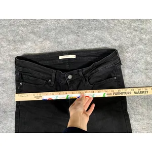 Levi's‎ Pants Womens Size 30 Skinny Stretch Black Denim Jeans Casual 711 thumbnail 14