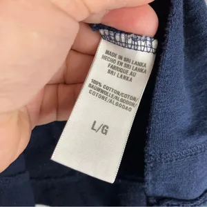 Lucky Brand navy blue 100%‎ cotton jacket casual boho women’s size large buttons thumbnail 5