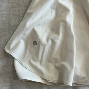 Lululemon Court Crush Dress Skort Built in Shorts Tennis Athletic White Size 8 thumbnail 6