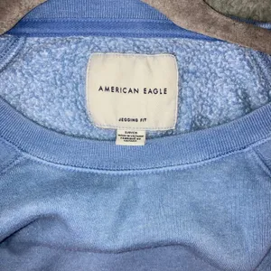 American Eagle Cropped Sweatshirt Women‎ Small Oversized Long Sleeve Ombre thumbnail 10