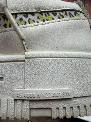 Nike Air Force 1 Pixel SE White Leopard Animal Print Sneakers Women’s 8.5 thumbnail 10
