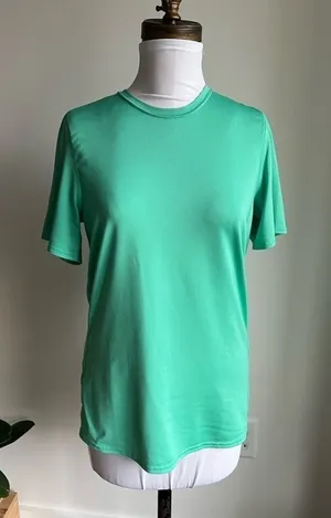 Patagonia Womens Gamut Athletic Short Sleeve T Shirt Green Size Medium thumbnail 1